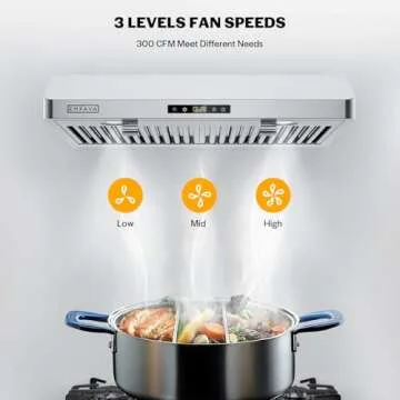 Empava 30-Inch Range Hood - Compact & Efficient Cooking