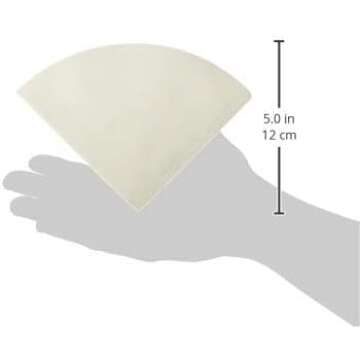 Hario V60 Paper Coffee Filter, Size 02, White, 40ct Box