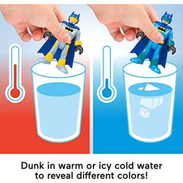 Fisher-Price Imaginext Batman Color Changers Set for Kids