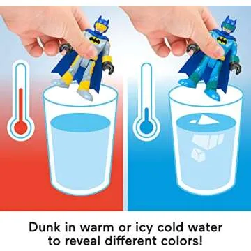 Fisher-Price Imaginext Batman Color Changers Set for Kids