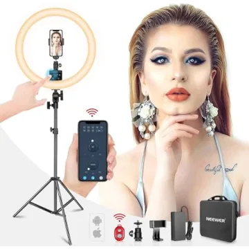 Neewer 16-inch APP Control LED Ring Light for Beauty