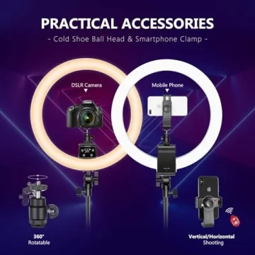 Neewer 16-inch APP Control LED Ring Light for Beauty