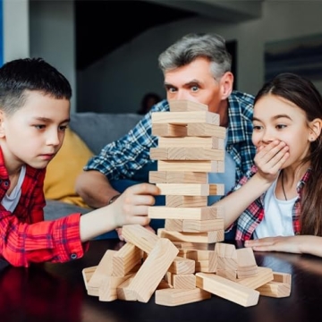 Aivalas Giant Timber Blocks Games for All Ages Fun