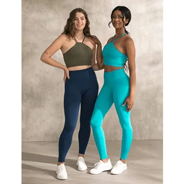 CELER Women's Tummy Control Seamless Scrunch Butt Leggings