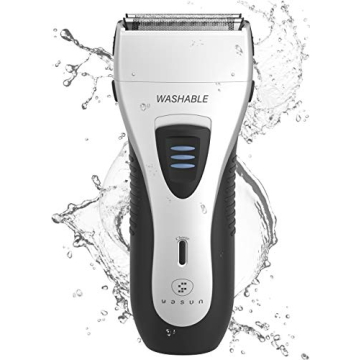 YASUN Foil Shaver for Men - Travel-Friendly IPX7 Waterproof Razor with Trimmer