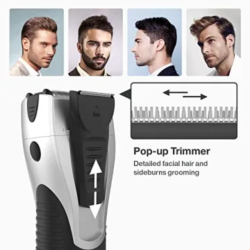 YASUN Electric Razor for Men with Pop-up Trimmer - YS5800