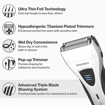 YASUN Electric Razor for Men with Pop-up Trimmer - YS5800