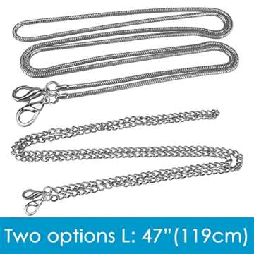 Acrylic Clear Clutch Bag, Women's Clear Purse, Transparent Stadium Approved Crossbody Shoulder Evening Handbag with Two Detachable Chains for Wedding (Silver) (Fits Phones UP TO 6.5" Screen)