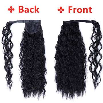 3 Pack 22 Inch Ponytail Extension for Versatile Styles