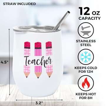 Beautiful 6-Pc Teacher Gift Set - Perfect for Appreciation