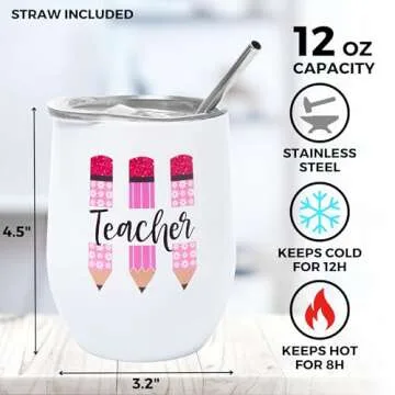 Beautiful 6-Pc Teacher Gift Set - Perfect for Appreciation