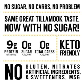 Tillamook Country Smoker Keto Friendly Zero Sugar Smoked Sausages, Original, 4 Ounce (Pack of 2)