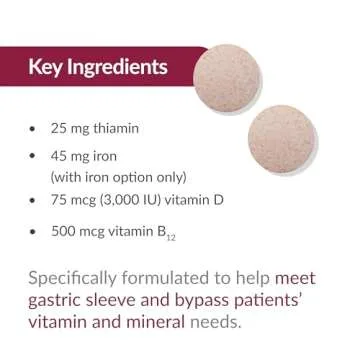 Bariatric Advantage Chewable Multivitamin for Surgery Patients