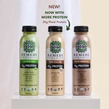 Plant-Based Protein Shakes - USDA Organic & Gluten-Free