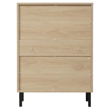 Compact Stylish ZeHuoGe Rattan Shoe Cabinet for Any Space