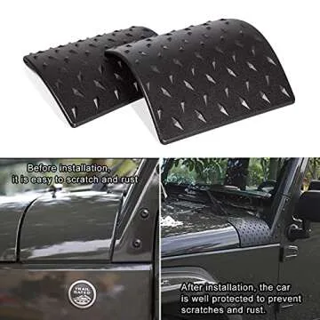 Danti Cowl Guard for Jeep Wrangler JK JKU - 2007-2018