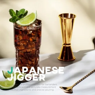 Homestia Bar Jigger - Double-Sided Measurement Tool