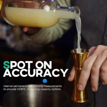 Homestia Bar Jigger - Double-Sided Measurement Tool