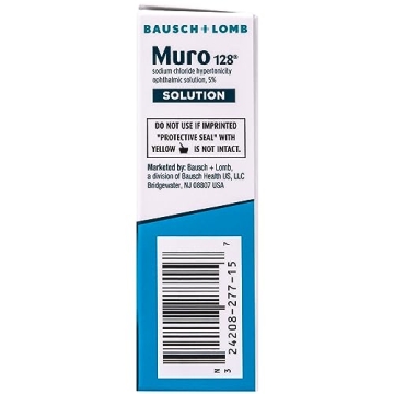 Muro 128 Eye Drops 5% Solution for Corneal Edema Relief