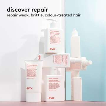 evo Happy Campers Wearable Treatment - Daily Hair Treatment to Strengthen and Protect - Reduces Frizz and Provides UV Protection - 200ml / 6.8oz