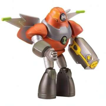 Ben 10 Omni-Naut Armor Heatblast Basic Figure