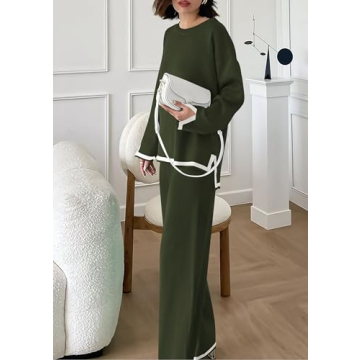 Stylish 2 Piece Knit Sweater Set by PRETTYGARDEN