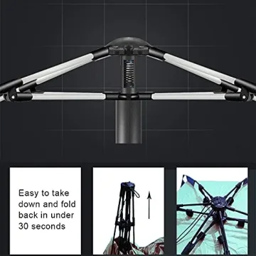 Oileus X-Large Beach Tent for Family Fun and Shade