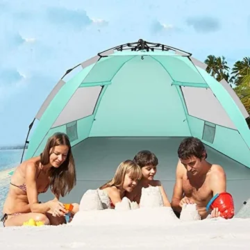 Oileus X-Large Beach Tent for Family Fun and Shade