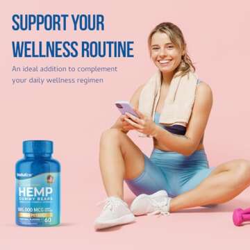 WELLUTION Hemp Gummies - High Potency & Fast-Acting