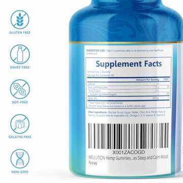 WELLUTION Hemp Gummies - High Potency & Fast-Acting