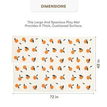 Stylish XL Baby Play Mat - Durable Play Area Solution