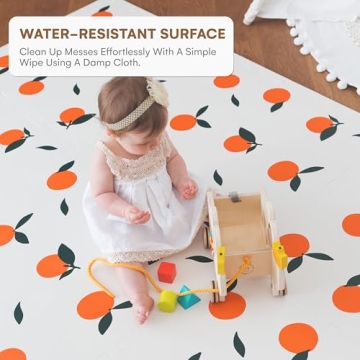 Stylish XL Baby Play Mat - Durable Play Area Solution