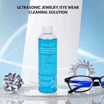 iSonic CSGJ01-8OZx1 Ultrasonic Jewelry/Eye Wear Cleaning Solution Concentrate,Blue