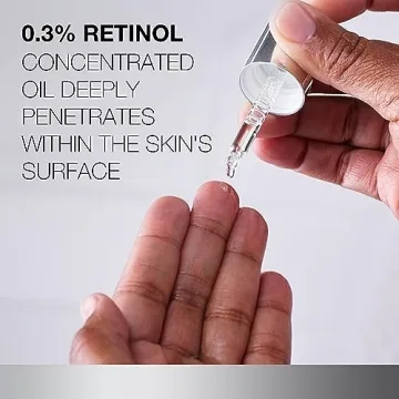 Neutrogena Retinol Face Oil 0.3% Anti-Aging Serum 1.0 fl. oz