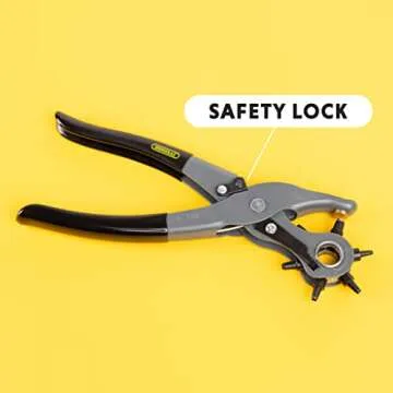 General Tools Leather Hole Punch Tool - 6 Size Options