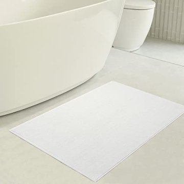 American Soft Cotton Bath Rug, Non-Slip & Washable