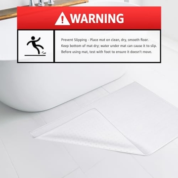 American Soft Cotton Bath Rug, Non-Slip & Washable