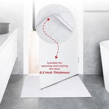 American Soft Cotton Bath Rug, Non-Slip & Washable