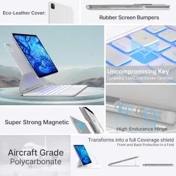 Typecase Keyboard Case for iPad Air and Pro 11 with Multi-Touch