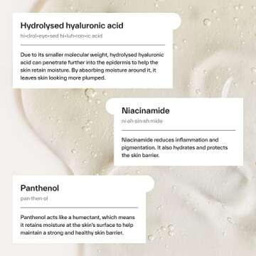 Dermatica Hyaluronic Acid Hydrating Face Serum with Vitamin B5 | Anti-Ageing and Anti-Wrinkle Skincare I Fast Absorbing Hydrating Serum for Dehydrated Skin | Fragrance Free Skin Care (30ml)