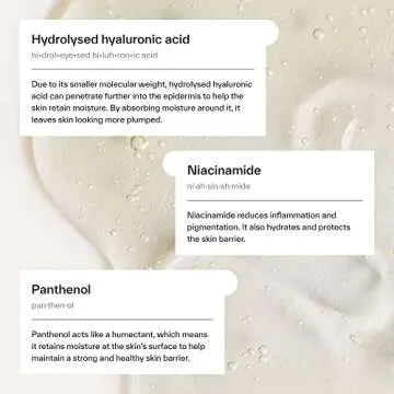 Dermatica Hyaluronic Acid Hydrating Face Serum with Vitamin B5 | Anti-Ageing and Anti-Wrinkle Skincare I Fast Absorbing Hydrating Serum for Dehydrated Skin | Fragrance Free Skin Care (30ml)