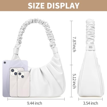 PS PETITE SIMONE Mini Purse Trendy White Handbag