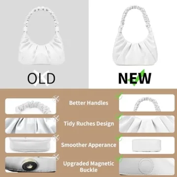 PS PETITE SIMONE Mini Purse Trendy White Handbag