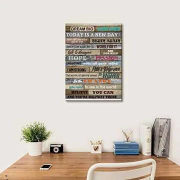 Inspirational Motivational Wall Art for Your Home