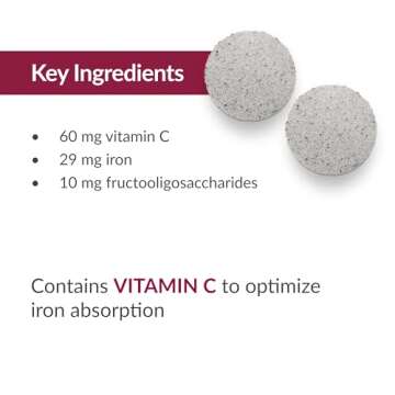 Bariatric Advantage Chewable Iron with Vitamin C for Health