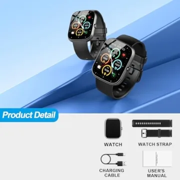 1.91" Smart Watch - Call, Fitness Tracker, Waterproof