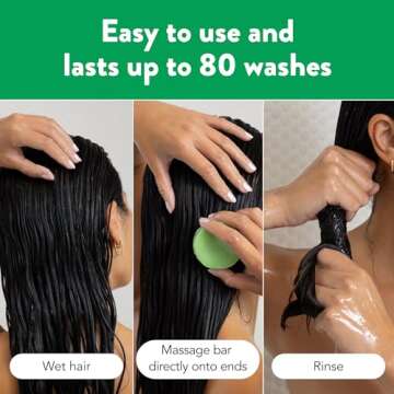 Ethique Nourishing Solid Conditioner Bar for Balanced to Dry & Damaged Hair - The Guardian - Vegan, Eco-Friendly, Plastic-Free, Cruelty-Free,2.12 oz (Pack of 1)