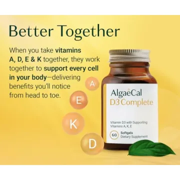 ALGAECAL 4-in-1 Vitamin D3 K2 Complete for Optimal Health