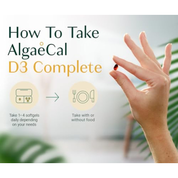 ALGAECAL 4-in-1 Vitamin D3 K2 Complete for Optimal Health