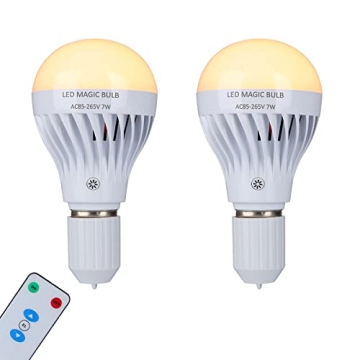 BSOD Rechargeable LED Magic Bulb Remote Controlled Lighting Solution